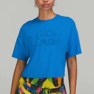 Lululemon crop tee